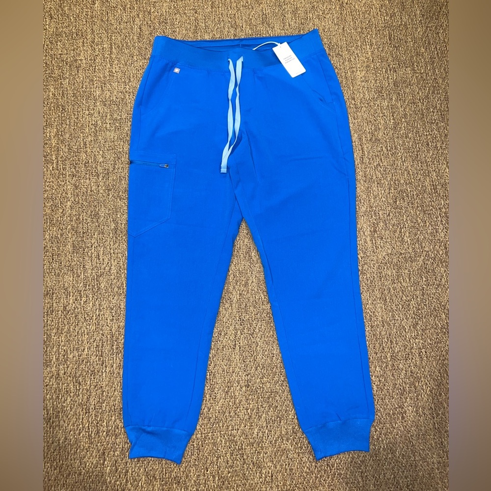 Figs Women’s Zamora Joggers Royal Blue (New with Tags)